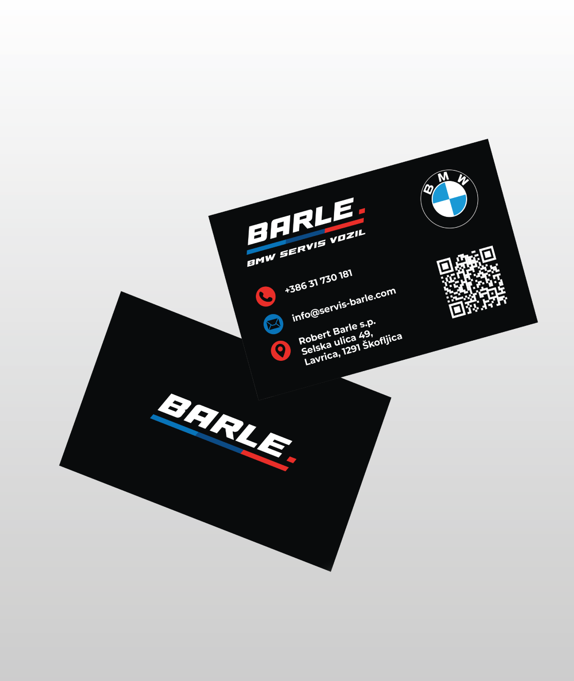 Oblikovanje vizitk in darilnih kartic